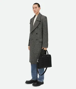 Slim Intrecciato Briefcase