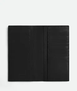 Slim Intrecciato Long Wallet