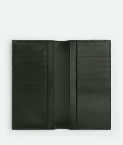 Slim Intrecciato Long Wallet