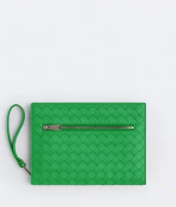 Small Intrecciato Document Case