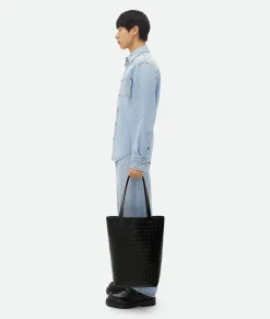 Small Intrecciato Tote Bag