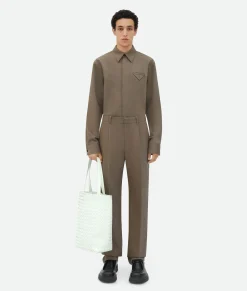 Small Intrecciato Tote Bag