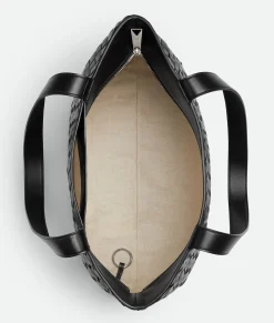 Small Intrecciato Zipped Tote