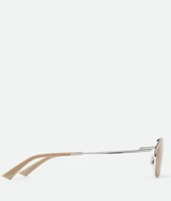 Split Rectangular Sunglasses