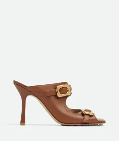 Stretch Buckle Mule Sandal