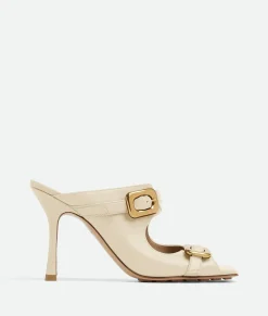 Stretch Buckle Mule Sandal