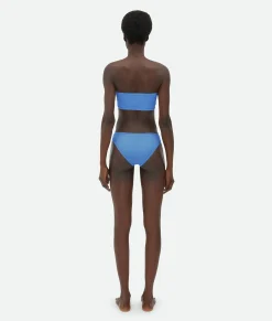 Stretch Nylon Bikini With Knot Ring