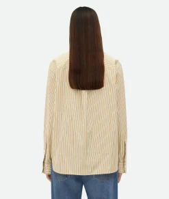 Striped Poplin Shirt