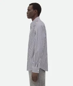 Striped Poplin Shirt
