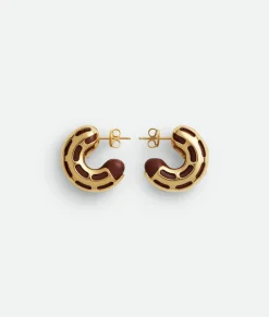 Structure Wood Earrings