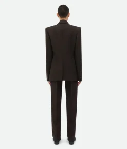 Structured Cotton Melange Jacket