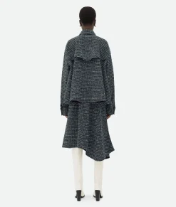 Structured Tweed Shirt Jacket