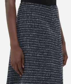 Structured Tweed Skirt