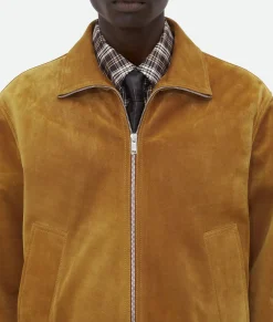 Suede Leather Blouson
