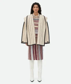 Textured Cotton Coat