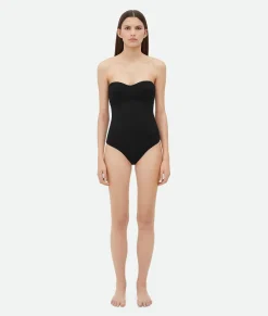 Textured Nylon Bustier Body