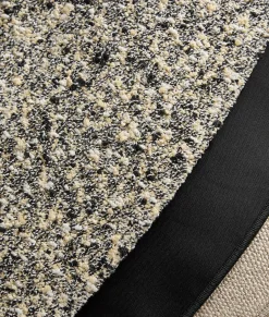 Textured Terrazzo Cotton Ruffle Skirt