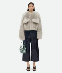 Toscana Shearling Cropped Blouson