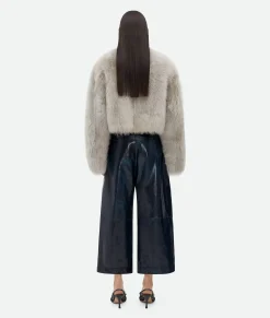 Toscana Shearling Cropped Blouson