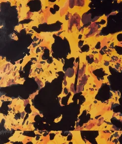 Turtle Shell Printed Leather Shirt