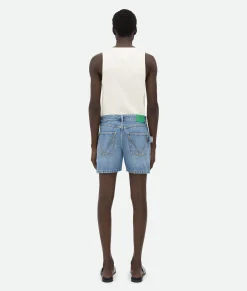 Vintage Indigo Denim Shorts