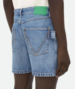 Vintage Indigo Denim Shorts