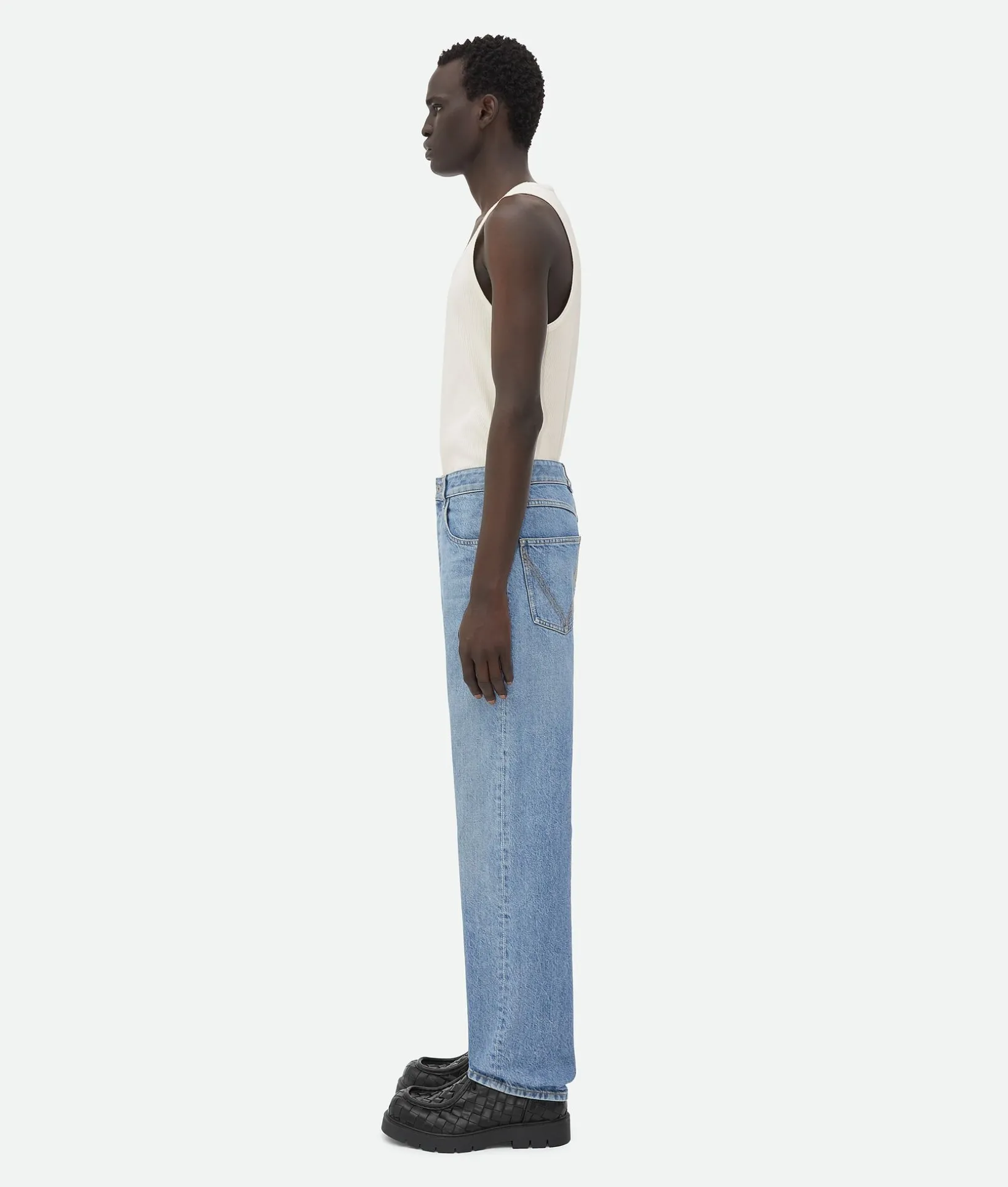 Vintage Indigo Straight Denim