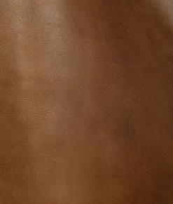 Vintage-Effect Leather Jacket