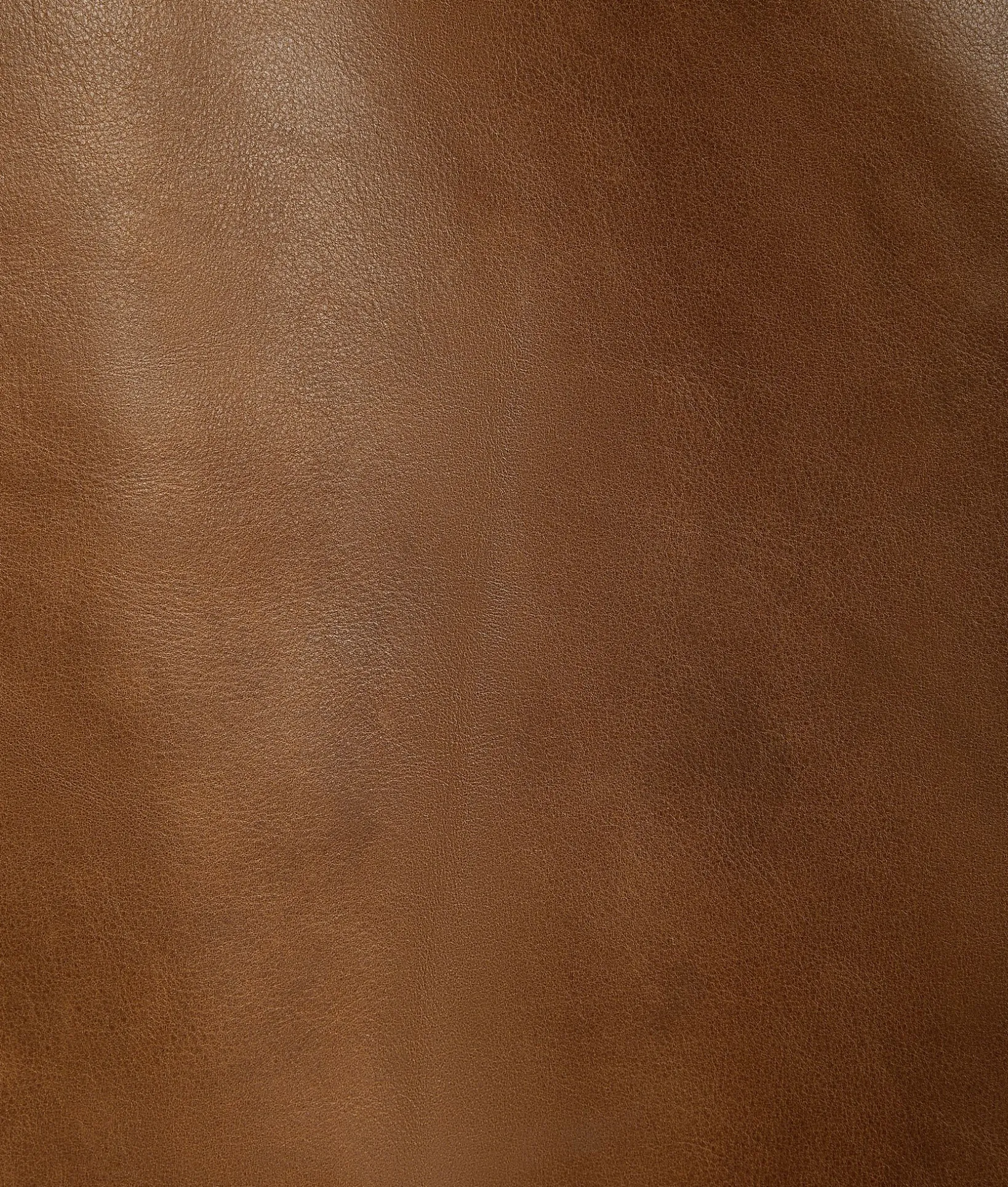 Vintage-Effect Leather Jacket