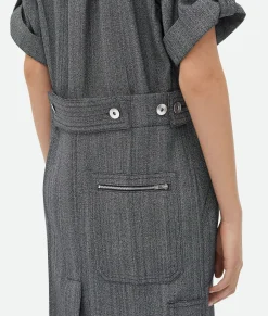 Viscose And Silk Dress