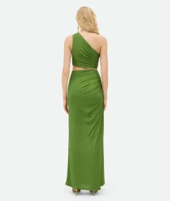 Viscose Jersey Dress With Knot