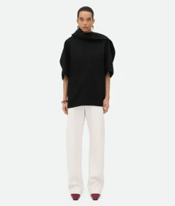 Wool Crepe Top
