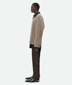 Wool Flannel And Viscose Double Shirt