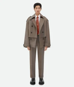 Wool Twill Trench