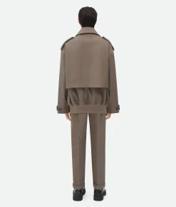 Wool Twill Trench