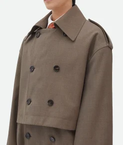 Wool Twill Trench
