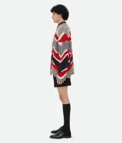 Zig Zag Cotton Knit Jumper